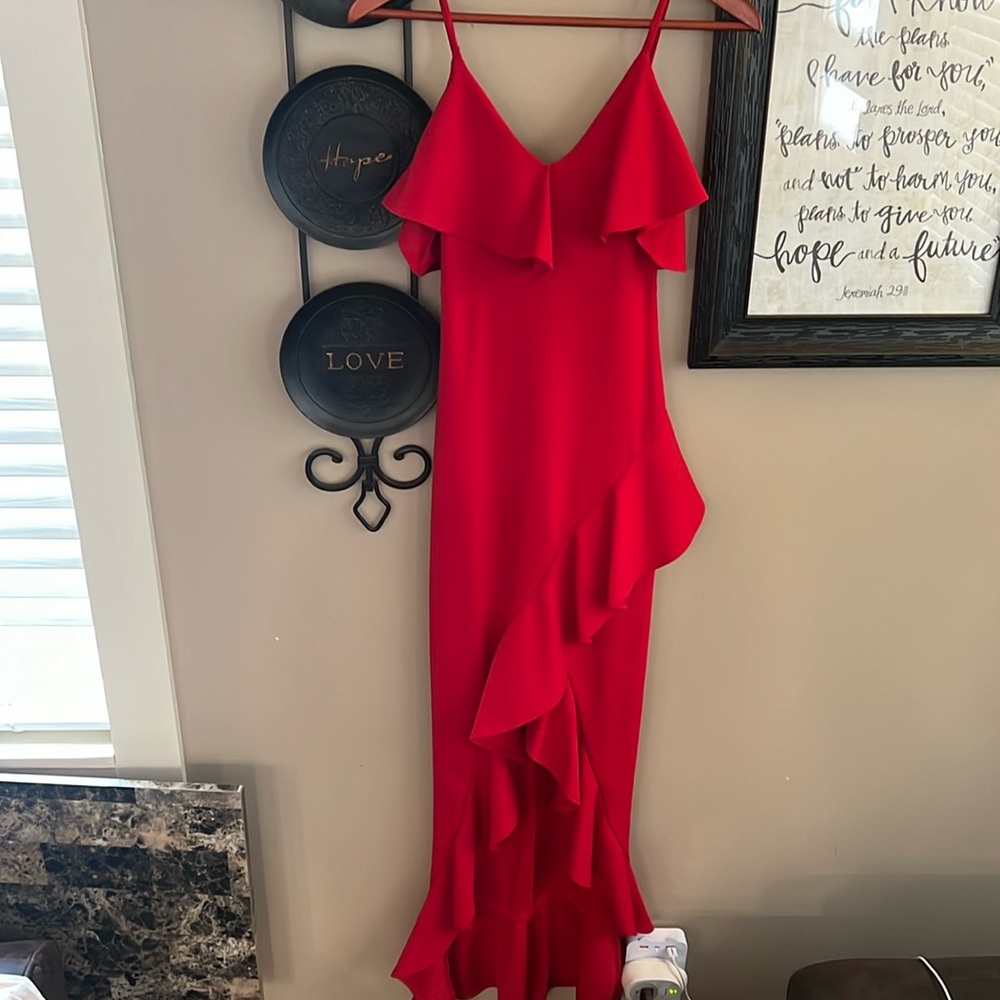 Fashion Nova XSmall Red Dress